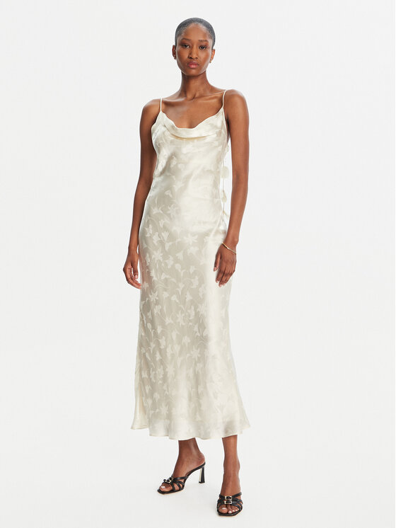 ROTATE ROTATE Rochie cocktail 113958858 Écru Slim Fit