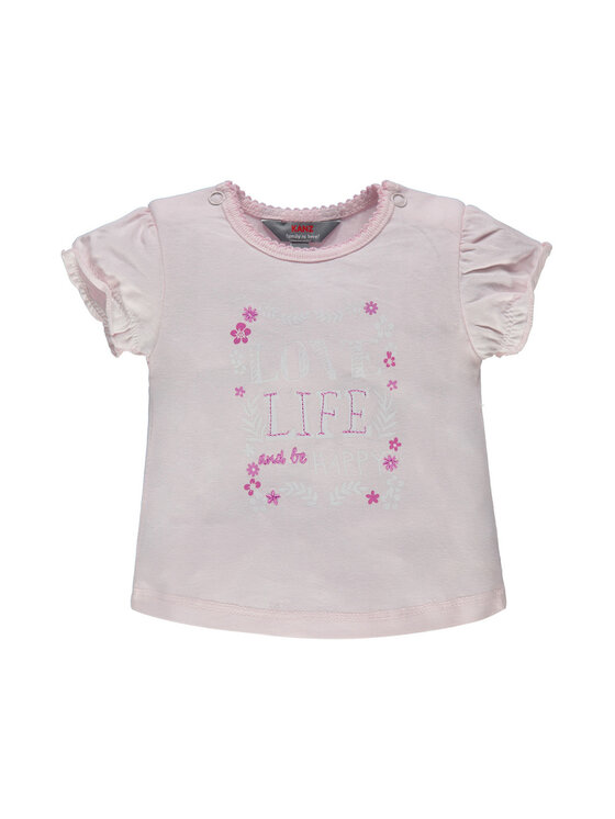 Kanz Kanz T-Shirt 1832073-2093 Różowy Basic Fit