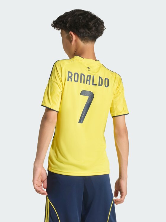 adidas adidas Koszulka techniczna Al Nassr FC 25/26 Home Jersey Żółty Regular Fit