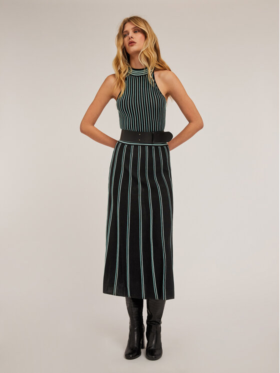 Motivi Motivi Vestito 7600W001354N0S5 Turchese Regular Fit