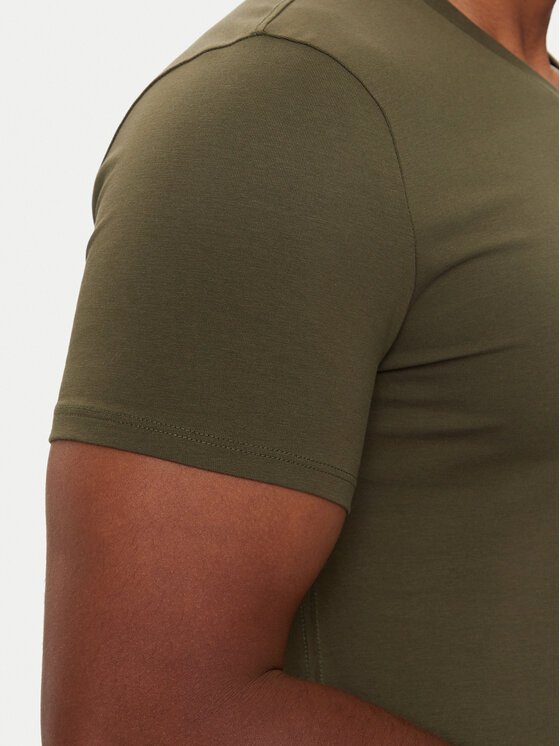 Guess Guess Футболка M2YI32 J1314 Зелений Slim Fit