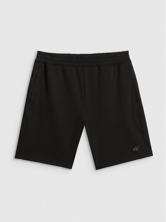 4F 4F Pantaloncini sportivi 4FRSS26TSHOM0930-20S Nero Regular Fit
