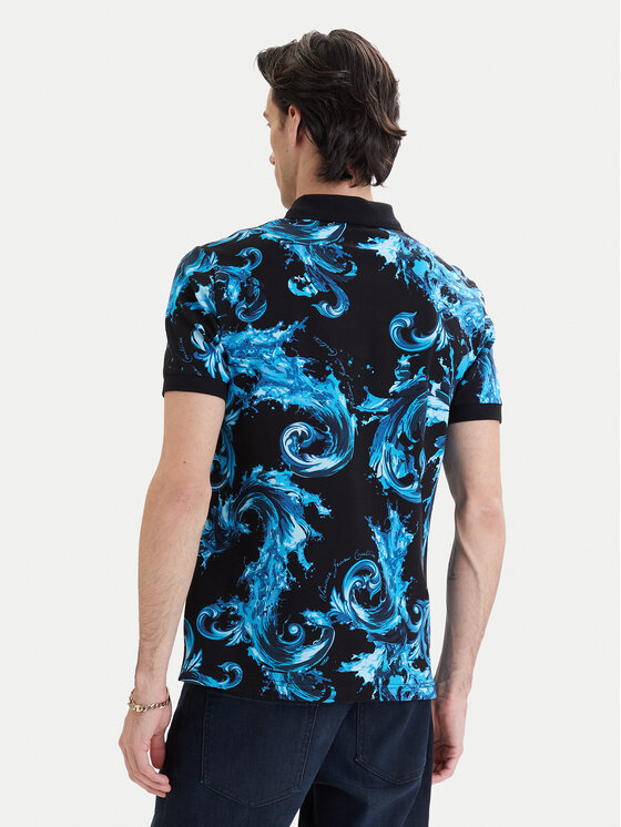 Versace Jeans Couture Versace Jeans Couture Tricou polo 80GAG6S0 JS549 Albastru Regular Fit