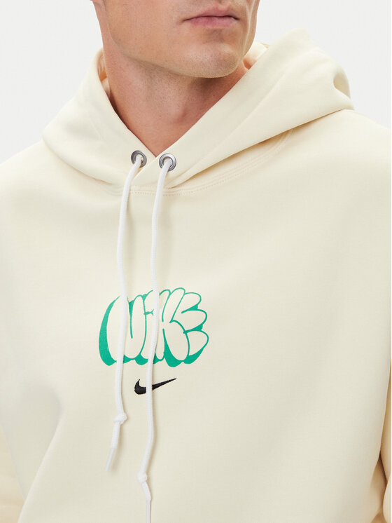 Nike Nike Суитшърт Solo Swoosh HQ4181 Жълт Regular Fit