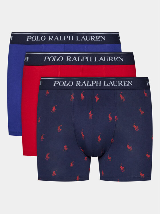 Polo Ralph Lauren Set 3 perechi de boxeri 714830300055 Colorat