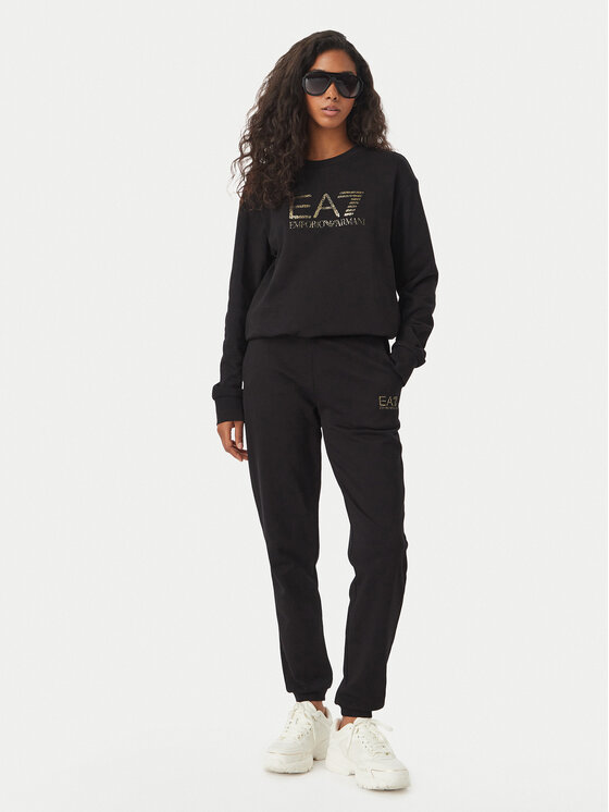 EA7 Emporio Armani EA7 Emporio Armani Felpa 7W001366 AF12473 MC004 Nero Regular Fit