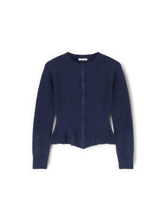 Motivi Motivi Cardigan M061W003742N034 Blu Regular Fit