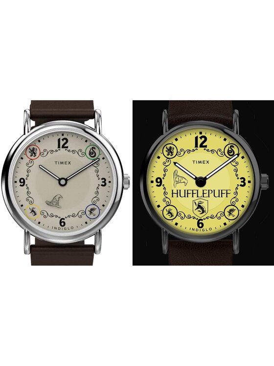 Timex Timex Hodinky TW2Y76600 Hnědá