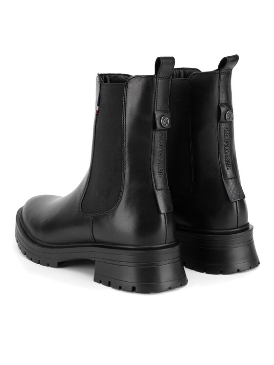 U.S. Polo Assn. U.S. Polo Assn. Kotníková obuv s elastickým prvkem MAGDA002W/DLE1 Černá