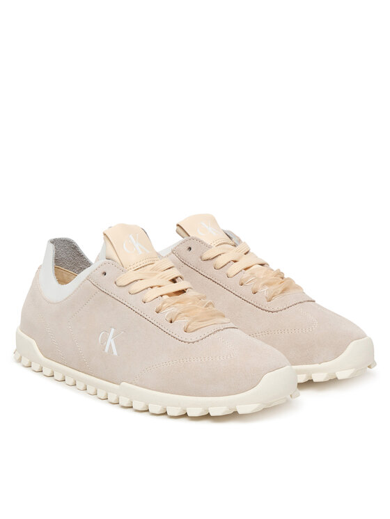 Calvin Klein Calvin Klein Sneakersy Low Profile Run MG Sue HW0HW03150 Béžová