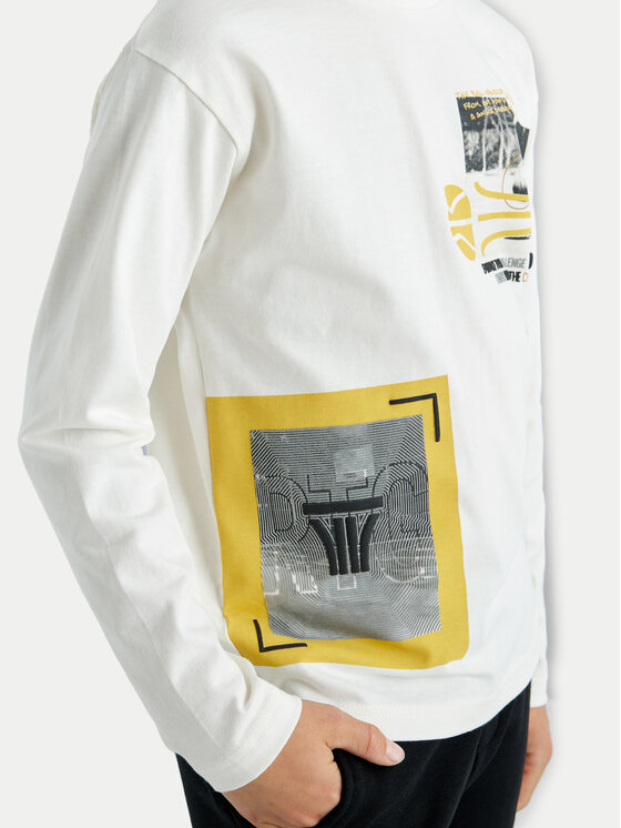 Mayoral Mayoral Bluse 7091 Écru Regular Fit