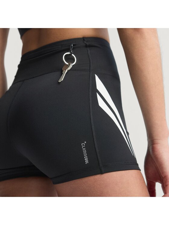 adidas adidas Szorty sportowe 155185 Czarny Fitted Fit