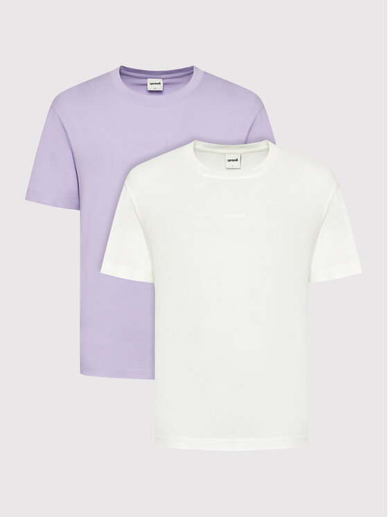 Sprandi Sprandi Komplet 2 t-shirtów SP22-TSM112 Kolorowy Regular Fit