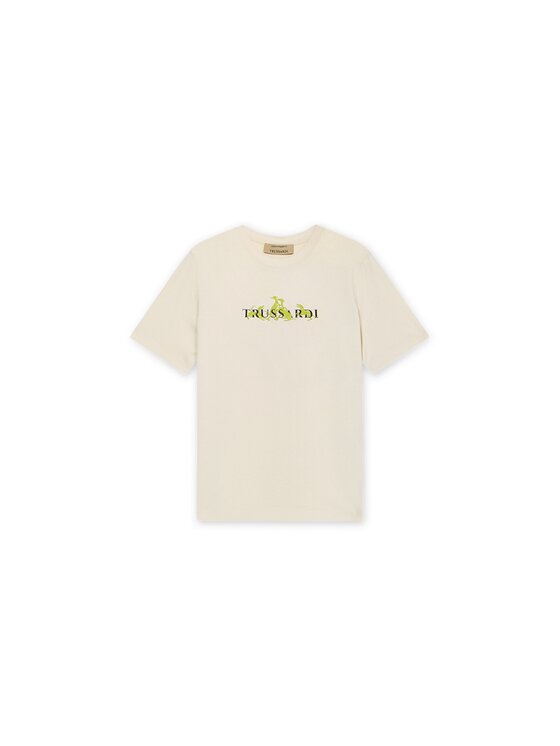 Trussardi Trussardi T-shirt G1336000245N002 Beige Regular Fit