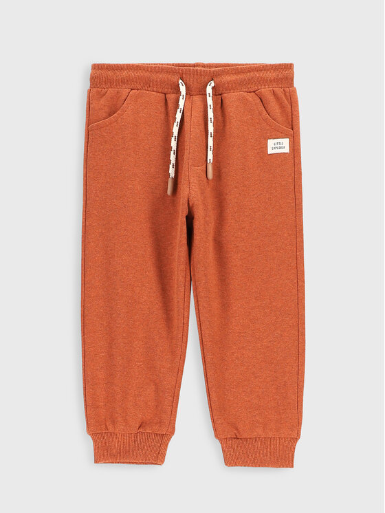 Coccodrillo Pantaloni trening ZC2120102TRN Maro Regular Fit