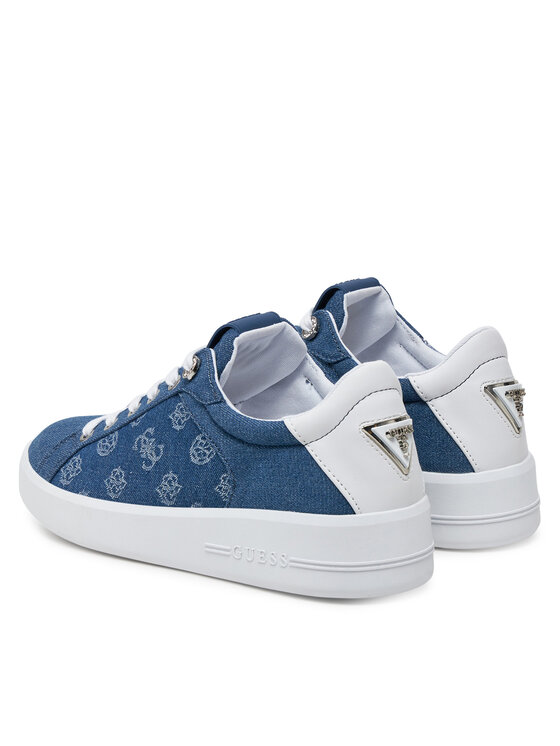 Guess Guess Sneakersy FLJRN2 DEN12 Modrá