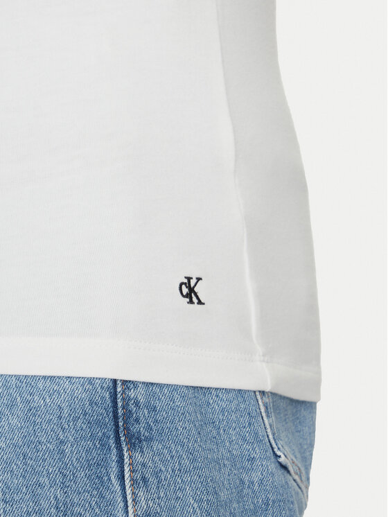 Calvin Klein Underwear Calvin Klein Underwear Souprava triček LV00NB4185 Bílá Regular Fit