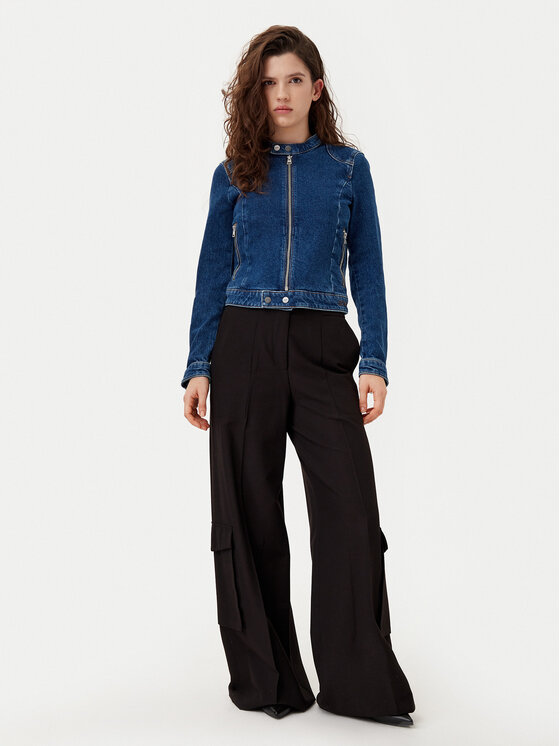 HUGO HUGO Farmer kabát 50530329 Sötétkék Regular Fit