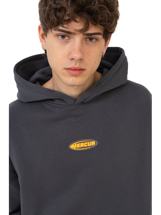 Mercur Mercur Bluza 90S Szary Comfort Fit