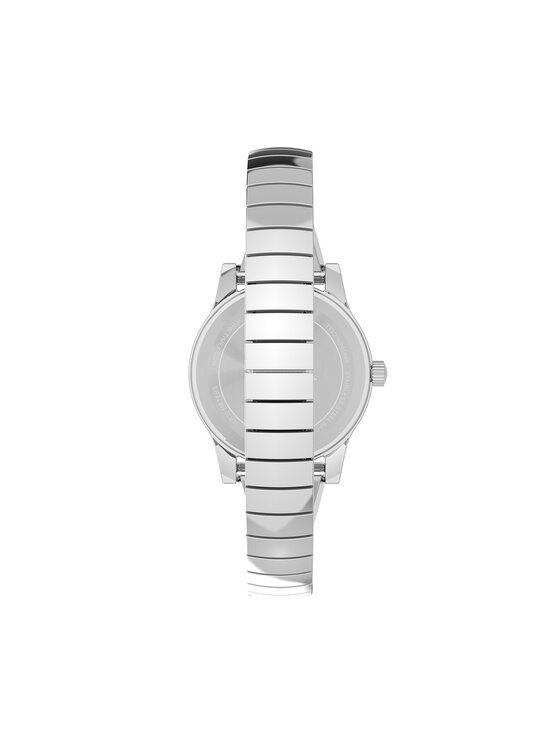 Timex Timex Zegarek Main Street TW2Y39400 Srebrny