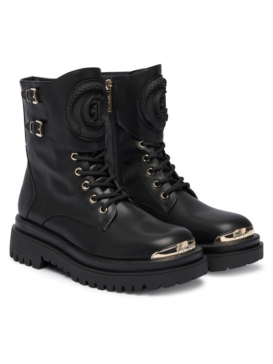 Just Cavalli Just Cavalli Outdoorová obuv 79RA3S92 ZSD48 Čierna