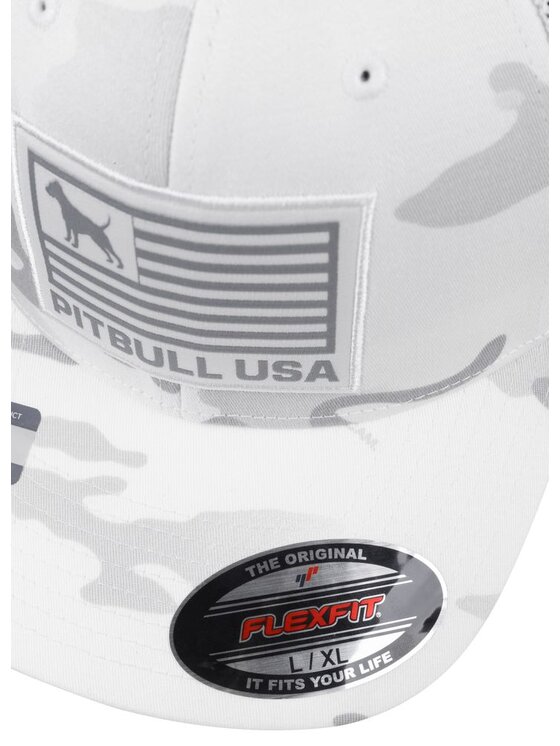 PITBULL PITBULL Czapka z daszkiem Czapka Full Cap PITBULL USA S/M Biały