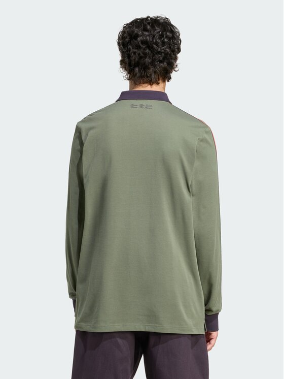 adidas adidas Polo 156415 Zielony Regular Fit