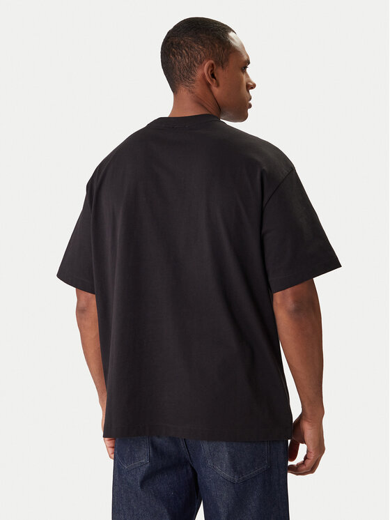 Calvin Klein Calvin Klein Majica LV040HM228 Črna Relaxed Fit