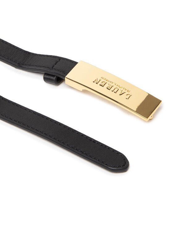 LAUREN RALPH LAUREN Lauren Ralph Lauren Cintura da donna New Plaque 412873090001 Nero
