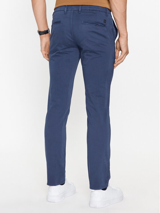 Boss Boss Chino kalhoty Schino D 50470813 Modrá Slim Fit