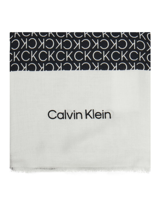 Calvin Klein Calvin Klein Πασμίνα Aop Minimal Logo LV04F8053G Μαύρο