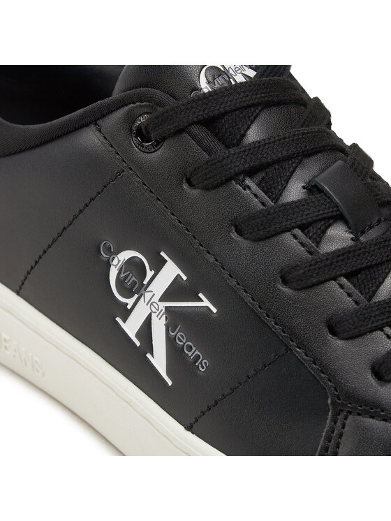 Calvin Klein Jeans Calvin Klein Jeans Superge Classic Cupsole Lowlaceup Lth Wn YW0YW01444 Črna