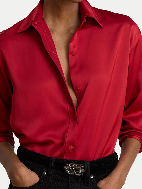 LAUREN RALPH LAUREN LAUREN RALPH LAUREN Сорочка 200B27610006 Червоний Relaxed Fit