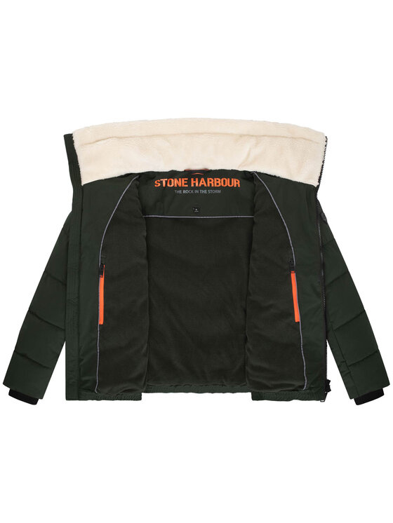 Stone Harbour Stone Harbour Kurtka zimowa Ansello Zielony Regular Fit