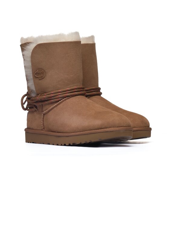 Ugg Ugg Śniegowce Classic Bailey Tie Boot  1171530-CHE Brązowy