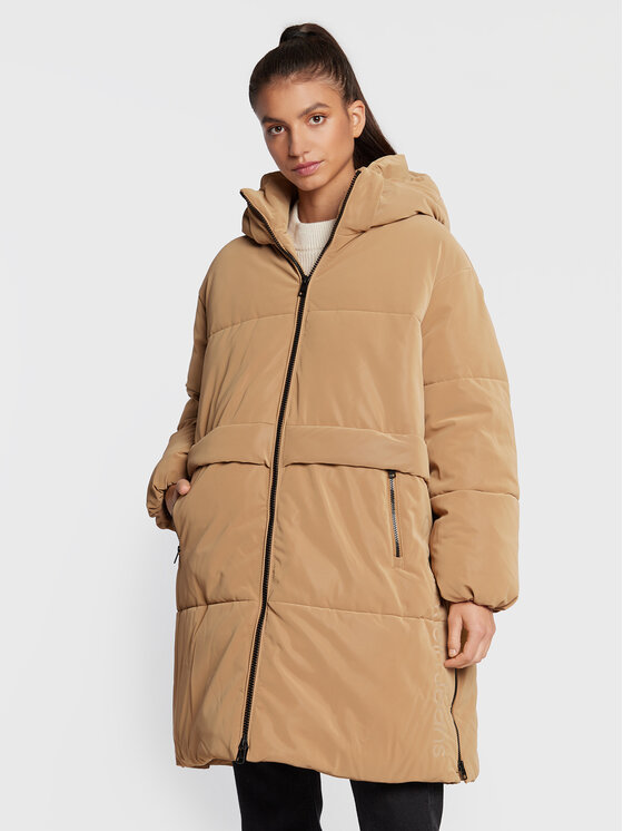 Calvin Klein Jeans Calvin Klein Jeans Winterjacke J20J219907 Beige Relaxed Fit