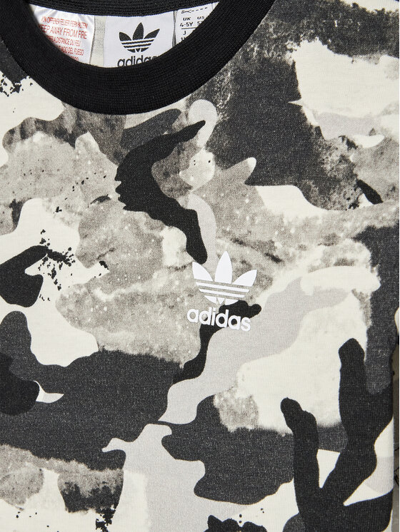 adidas adidas T-shirt HK0286 Siva Regular Fit