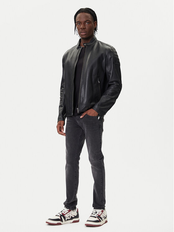 Iceberg Iceberg Farmer 20EI1P02SK16003 Fekete Slim Fit
