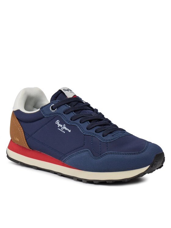 Pepe Jeans Sneakersy PMS31018 Granatowy