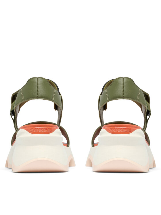 Sorel Sorel Sandały KINETIC™ Impact Y-Strap High 2030461 Zielony