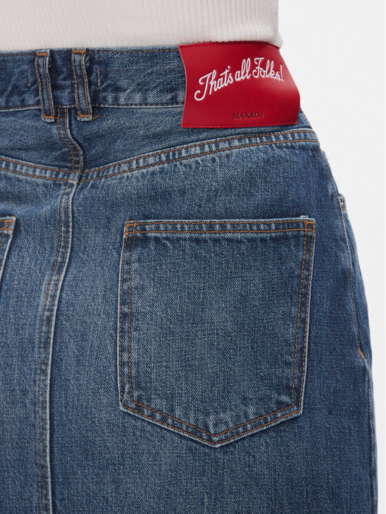 MAX&Co. MAX&Co. Jeans suknja Melissa Plava Regular Fit