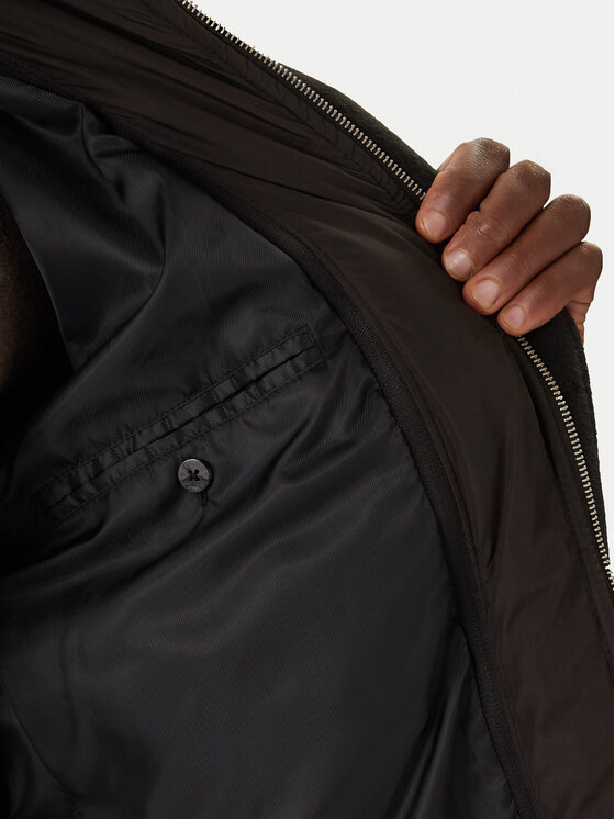 Jack & Jones Jack&Jones Demisezoninis paltas Blastanford 12286263 Juoda Regular Fit
