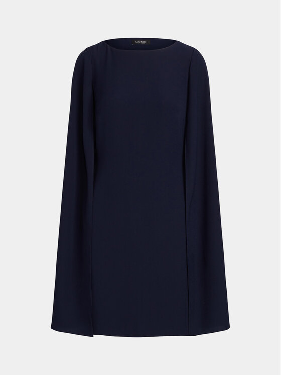 LAUREN RALPH LAUREN Lauren Ralph Lauren Koktejlové šaty 253855210007 Tmavomodrá Relaxed Fit