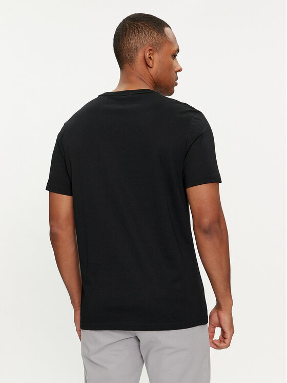 United Colors Of Benetton United Colors Of Benetton T-Shirt 3I1XU100A Černá Regular Fit