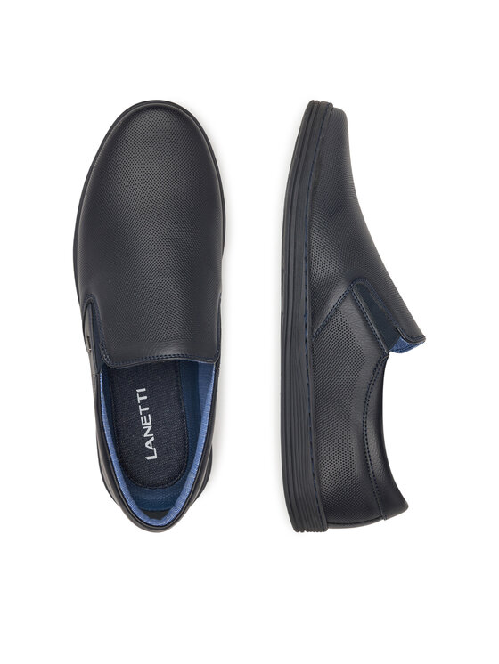 Lanetti Lanetti Halbschuhe NADAL-63S MI08 Dunkelblau