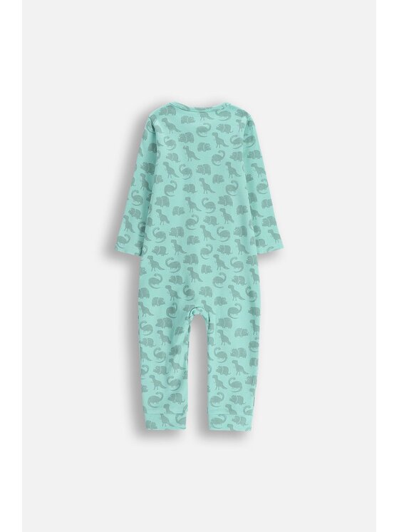 Coccodrillo Coccodrillo Pajac ZC5404205PJS-011 Zielony Regular Fit