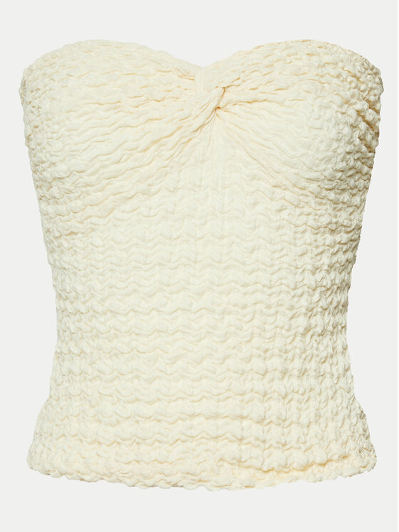 Vila Vila топ Tiro 14106707 Бежов Regular Fit