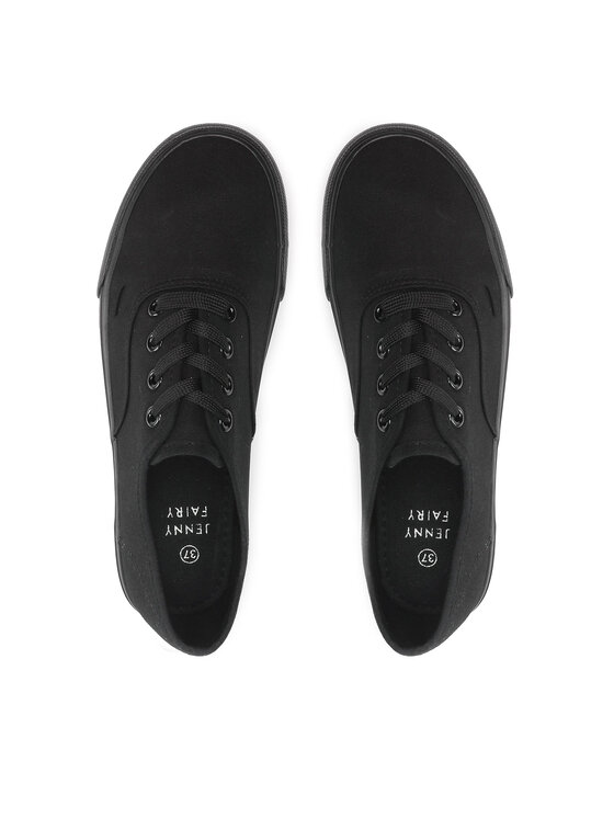 Jenny Fairy Jenny Fairy Sneakers aus Stoff WSS20380-02AECO Schwarz
