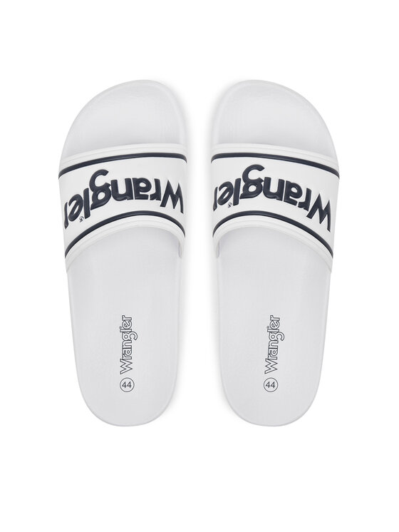 Wrangler Wrangler Шльопанці Avwewll Silder Men Low 20251042 Білий