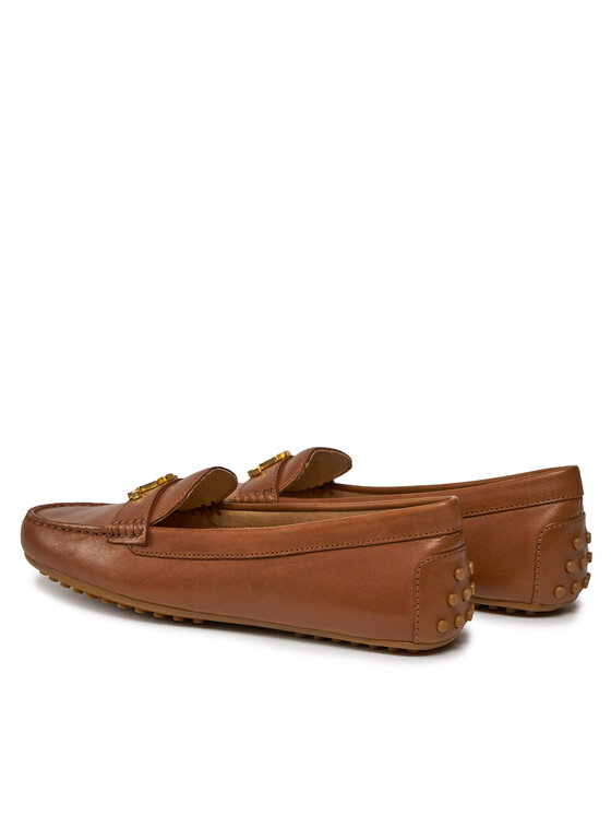 LAUREN RALPH LAUREN Lauren Ralph Lauren Mokasyny Barnsburry 802925635002 Brązowy